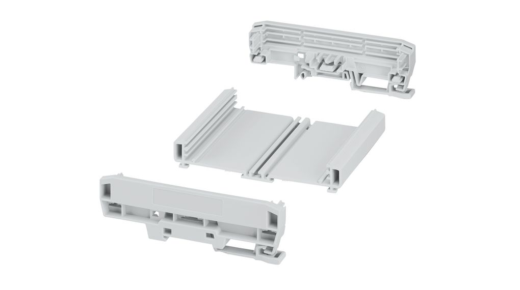 DIN-Rail Enclosure Kit UM-BASIC, 104x40x128mm, PVC